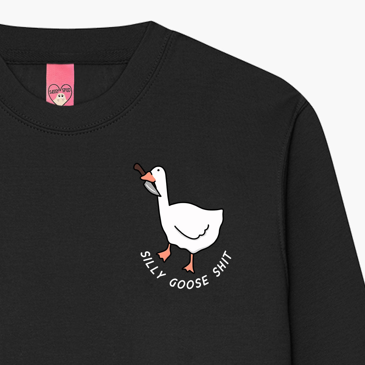  Untitled Goose Game Funny Family Gaming Pullover Hoodie :  Clothing, Shoes & Jewelry