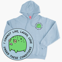 Load image into Gallery viewer, Angry Frog Hoodie (Unisex)-Printed Clothing, Printed Hoodie, JH001-Sassy Spud