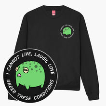 Afbeelding laden in Galerijviewer, Angry Frog Sweatshirt (Unisex)-Printed Clothing, Printed Sweatshirt, JH030-Sassy Spud