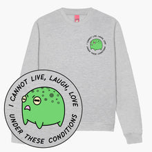 Load image into Gallery viewer, Angry Frog Sweatshirt (Unisex)-Printed Clothing, Printed Sweatshirt, JH030-Sassy Spud