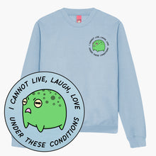 Afbeelding laden in Galerijviewer, Angry Frog Sweatshirt (Unisex)-Printed Clothing, Printed Sweatshirt, JH030-Sassy Spud