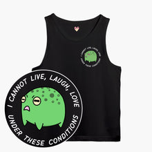 Load image into Gallery viewer, Angry Frog Tank Top (Unisex)-Printed Clothing, Printed Tank, 03980-Sassy Spud