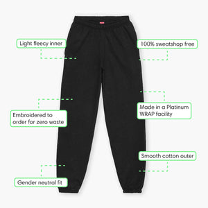 Bananciaga Embroidered Joggers (Unisex)-Embroidered Clothing, Embroidered Joggers, JH072-Sassy Spud