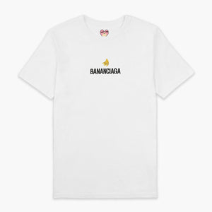 Bananciaga Embroidered T-Shirt (Unisex)-Embroidered Clothing, Embroidered T Shirt, EP01-Sassy Spud