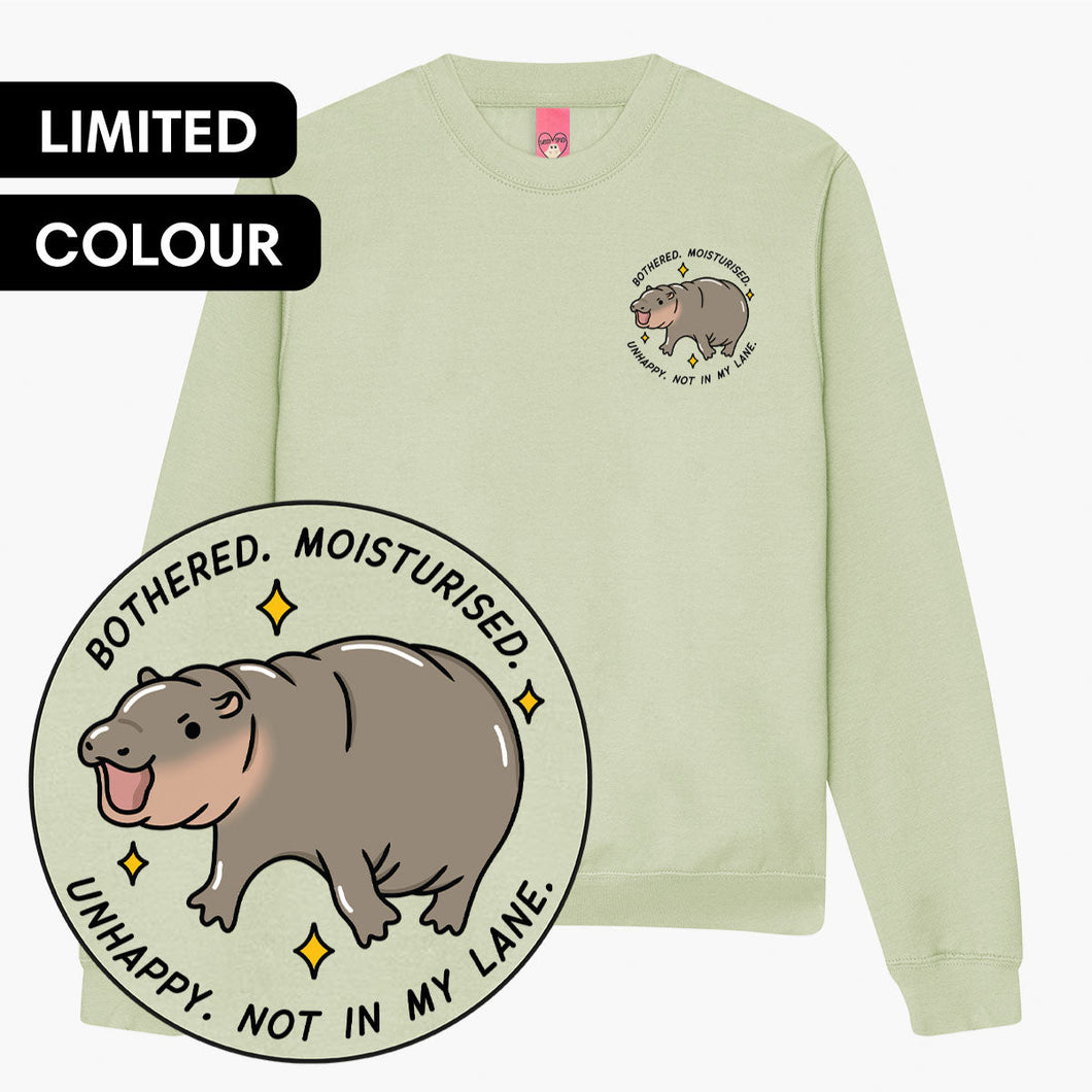 Bothered & Moisturised Sweatshirt (Unisex)-Printed Clothing, Printed Sweatshirt, JH030-Sassy Spud