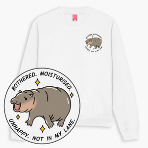 Bothered & Moisturised Sweatshirt (Unisex)-Printed Clothing, Printed Sweatshirt, JH030-Sassy Spud