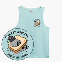 Load image into Gallery viewer, Bread Pigeon Tank Top (Unisex)-Printed Clothing, Printed Tank, 03980-Sassy Spud