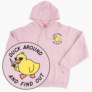 Duck Around Hoodie (Unisex)-Printed Clothing, Printed Hoodie, JH001-Sassy Spud