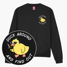 Afbeelding laden in Galerijviewer, Duck Around Sweatshirt (Unisex)-Printed Clothing, Printed Sweatshirt, JH030-Sassy Spud