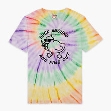 Afbeelding laden in Galerijviewer, Duck Around Tie Dye T-shirt (Unisex)-Printed Clothing, Printed T Shirt, EP01-Sassy Spud