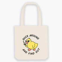 Laden Sie das Bild in den Galerie-Viewer, Duck Around Tote Bag-Sassy Accessories, Sassy Gifts, Sassy Tote Bag, STAU760-Sassy Spud