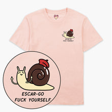 Afbeelding laden in Galerijviewer, Escar-go F*ck Yourself T-Shirt (Unisex)-Printed Clothing, Printed T Shirt, EP01-Sassy Spud