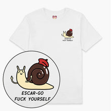 Afbeelding laden in Galerijviewer, Escar-go F*ck Yourself T-Shirt (Unisex)-Printed Clothing, Printed T Shirt, EP01-Sassy Spud