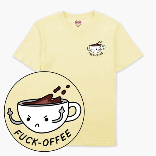 F*ck-offee T-Shirt (Unisex)-Printed Clothing, Printed T Shirt, EP01-Sassy Spud