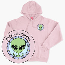 Laden Sie das Bild in den Galerie-Viewer, F*cking Humans Alien Hoodie (Unisex)-Printed Clothing, Printed Hoodie, JH001-Sassy Spud