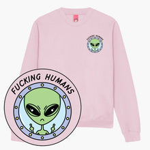 Load image into Gallery viewer, F*cking Humans Alien Sweatshirt (Unisex)-Printed Clothing, Printed Sweatshirt, JH030-Sassy Spud