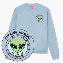 Load image into Gallery viewer, F*cking Humans Alien Sweatshirt (Unisex)-Printed Clothing, Printed Sweatshirt, JH030-Sassy Spud