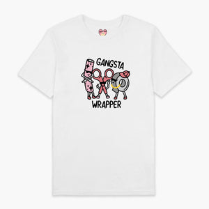 Gangster Wrapper Christmas T-Shirt (Unisex)-Printed Clothing, Printed T Shirt, EP01-Sassy Spud