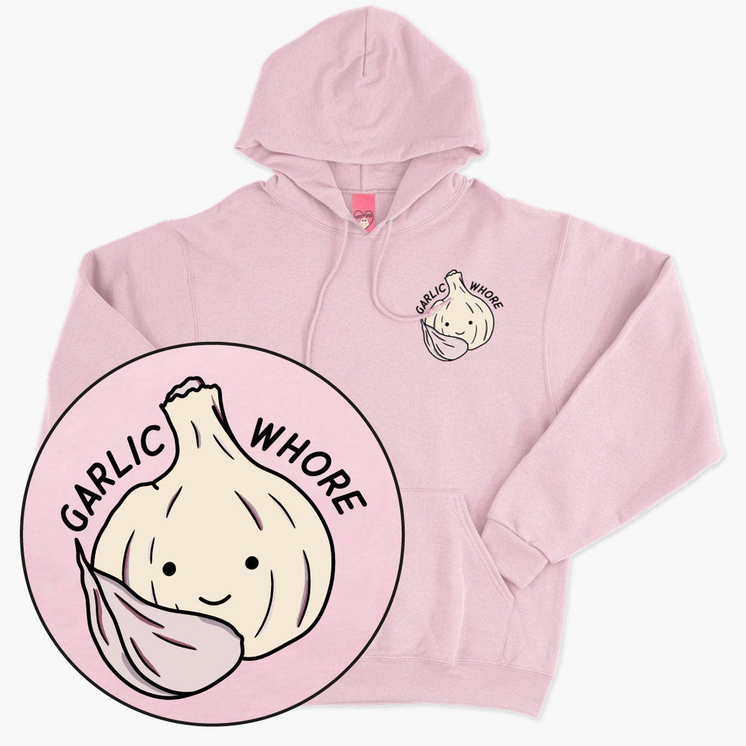 Garlic Whore Hoodie (Unisex)-Printed Clothing, Printed Hoodie, JH001-Sassy Spud