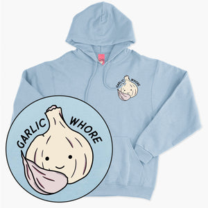 Garlic Whore Hoodie (Unisex)-Printed Clothing, Printed Hoodie, JH001-Sassy Spud