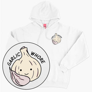 Garlic Whore Hoodie (Unisex)-Printed Clothing, Printed Hoodie, JH001-Sassy Spud