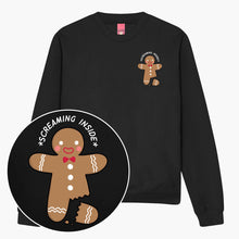 Load image into Gallery viewer, Gingerdread Christmas Jumper (Unisex)-Printed Clothing, Printed Sweatshirt, JH030-Sassy Spud