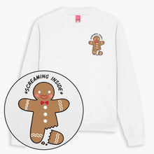 Laden Sie das Bild in den Galerie-Viewer, Gingerdread Christmas Jumper (Unisex)-Printed Clothing, Printed Sweatshirt, JH030-Sassy Spud