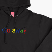 Load image into Gallery viewer, Go Away Embroidered Hoodie (Unisex)-Embroidered Clothing, Embroidered Hoodie, JH001-Sassy Spud