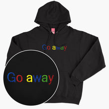 Load image into Gallery viewer, Go Away Embroidered Hoodie (Unisex)-Embroidered Clothing, Embroidered Hoodie, JH001-Sassy Spud