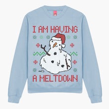 Laden Sie das Bild in den Galerie-Viewer, Having A Meltdown Christmas Jumper (Unisex)-Printed Clothing, Printed Sweatshirt, JH030-Sassy Spud