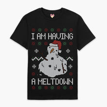 Load image into Gallery viewer, Having A Meltdown Christmas T-Shirt (Unisex)-Printed Clothing, Printed T Shirt, EP01-Sassy Spud