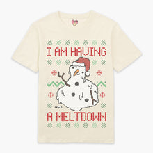 Load image into Gallery viewer, Having A Meltdown Christmas T-Shirt (Unisex)-Printed Clothing, Printed T Shirt, EP01-Sassy Spud