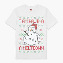 Load image into Gallery viewer, Having A Meltdown Christmas T-Shirt (Unisex)-Printed Clothing, Printed T Shirt, EP01-Sassy Spud