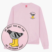 Afbeelding laden in Galerijviewer, He Boot Too Big Sweatshirt (Unisex)-Printed Clothing, Printed Sweatshirt, JH030-Sassy Spud