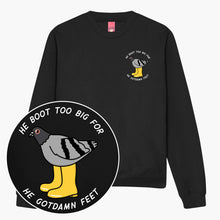 Afbeelding laden in Galerijviewer, He Boot Too Big Sweatshirt (Unisex)-Printed Clothing, Printed Sweatshirt, JH030-Sassy Spud