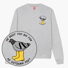 Load image into Gallery viewer, He Boot Too Big Sweatshirt (Unisex)-Printed Clothing, Printed Sweatshirt, JH030-Sassy Spud