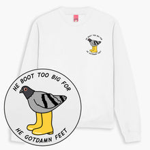 Afbeelding laden in Galerijviewer, He Boot Too Big Sweatshirt (Unisex)-Printed Clothing, Printed Sweatshirt, JH030-Sassy Spud