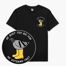 Load image into Gallery viewer, He Boot Too Big T-Shirt (Unisex)-Printed Clothing, Printed T Shirt, EP01-Sassy Spud