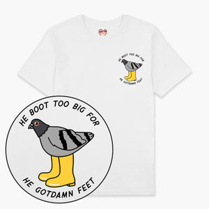 He Boot Too Big T-Shirt (Unisex)-Printed Clothing, Printed T Shirt, EP01-Sassy Spud