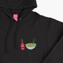 Afbeelding laden in Galerijviewer, Hot Noodles Embroidered Hoodie (Unisex)-Embroidered Clothing, Embroidered Hoodie, JH001-Sassy Spud