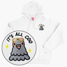 Afbeelding laden in Galerijviewer, It&#39;s All Coo Embroidered Hoodie (Unisex)-Embroidered Clothing, Embroidered Hoodie, JH001-Sassy Spud