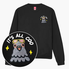 Afbeelding laden in Galerijviewer, It&#39;s All Coo Embroidered Sweatshirt (Unisex)-Embroidered Clothing, Embroidered Sweatshirt, JH030-Sassy Spud