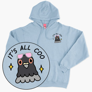 It's All Coo Hoodie (Unisex)-Printed Clothing, Printed Hoodie, JH001-Sassy Spud