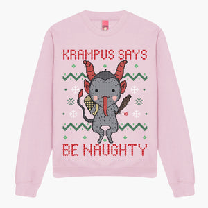 Krampus Christmas Jumper (Unisex)-Printed Clothing, Printed Sweatshirt, JH030-Sassy Spud