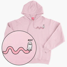 Laden Sie das Bild in den Galerie-Viewer, LIMITED EDITION: Ghosty Worm Halloween Hoodie (Unisex)-Printed Clothing, Printed Hoodie, JH001-Sassy Spud