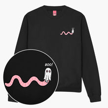 Afbeelding laden in Galerijviewer, LIMITED EDITION: Ghosty Worm Halloween Sweatshirt (Unisex)-Printed Clothing, Printed Sweatshirt, JH030-Sassy Spud