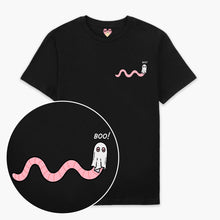 Load image into Gallery viewer, LIMITED EDITION: Ghosty Worm Halloween T-Shirt (Unisex)-Printed Clothing, Printed T Shirt, EP01-Sassy Spud