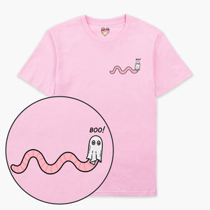 LIMITED EDITION: Ghosty Worm Halloween T-Shirt (Unisex)-Printed Clothing, Printed T Shirt, EP01-Sassy Spud