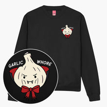 Afbeelding laden in Galerijviewer, LIMITED EDITION: Vampire Garlic Whore Halloween Sweatshirt (Unisex)-Printed Clothing, Printed Sweatshirt, JH030-Sassy Spud