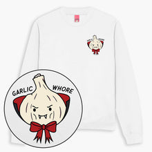 Laden Sie das Bild in den Galerie-Viewer, LIMITED EDITION: Vampire Garlic Whore Halloween Sweatshirt (Unisex)-Printed Clothing, Printed Sweatshirt, JH030-Sassy Spud